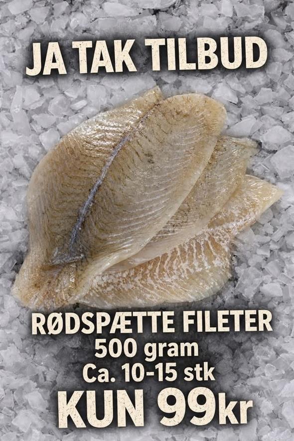 Rødspætte Fileter